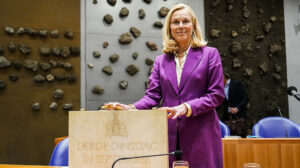 Minister Kaag presenting Budget Plan 2023 to the parliament